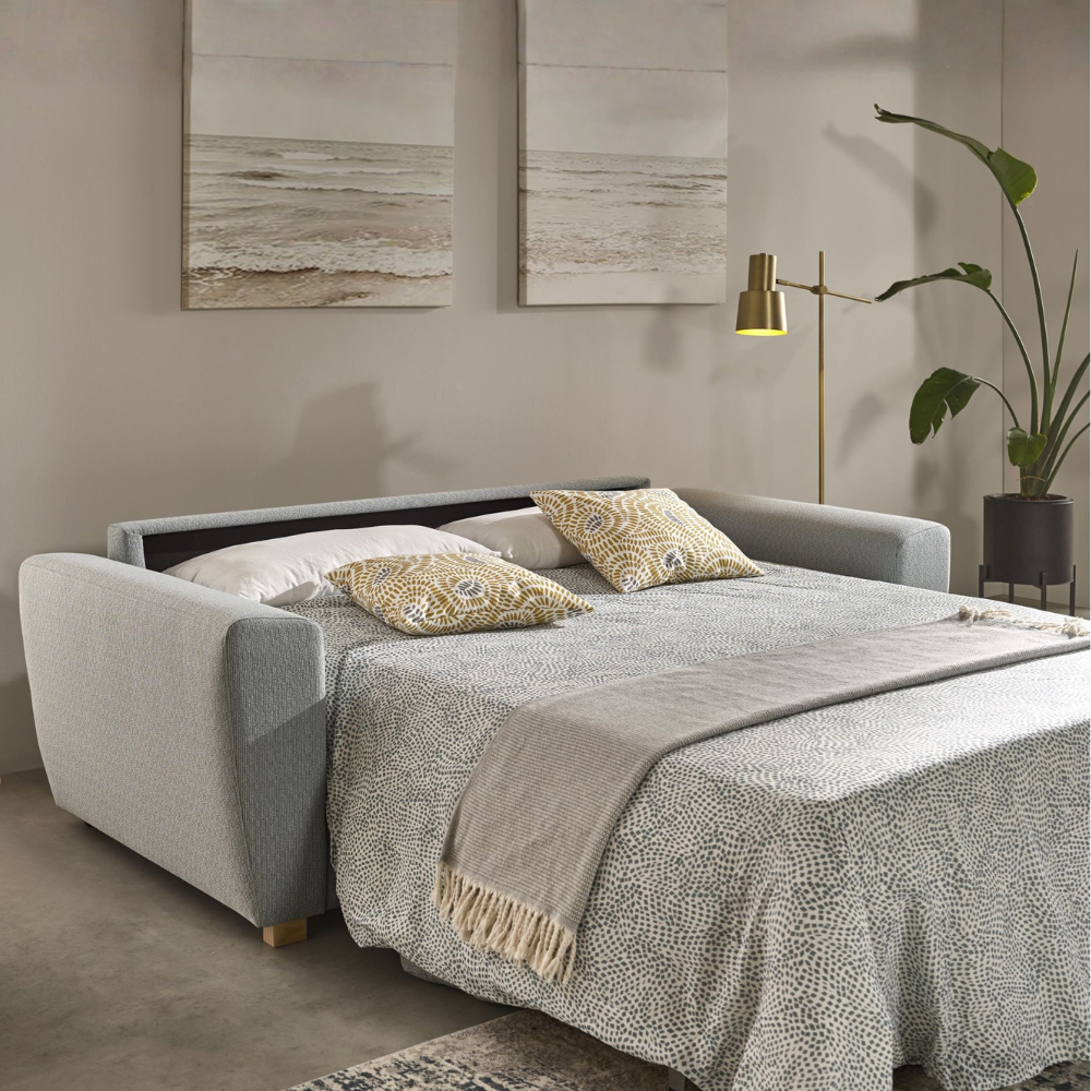 Sofá cama de diseño con sistema Italiano modelo TINA