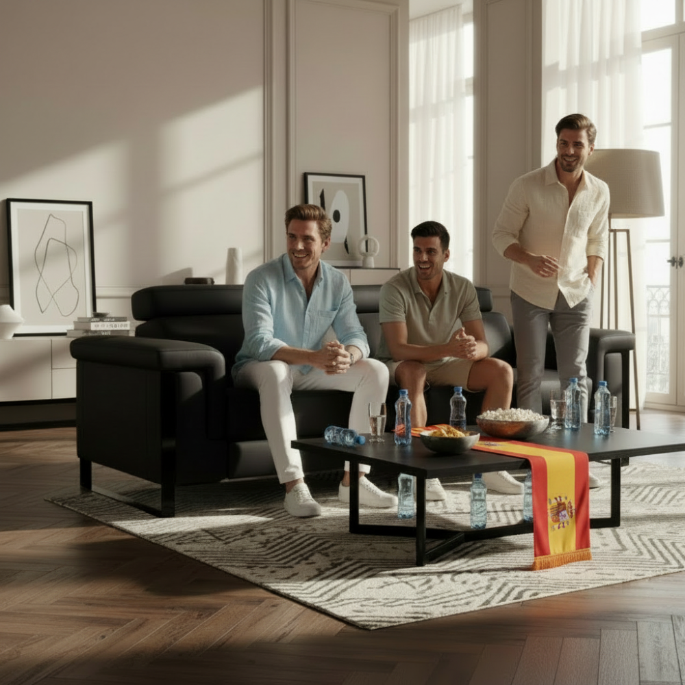 Sofá relax de diseño modelo CUPERTINO Tejido Antimanchas