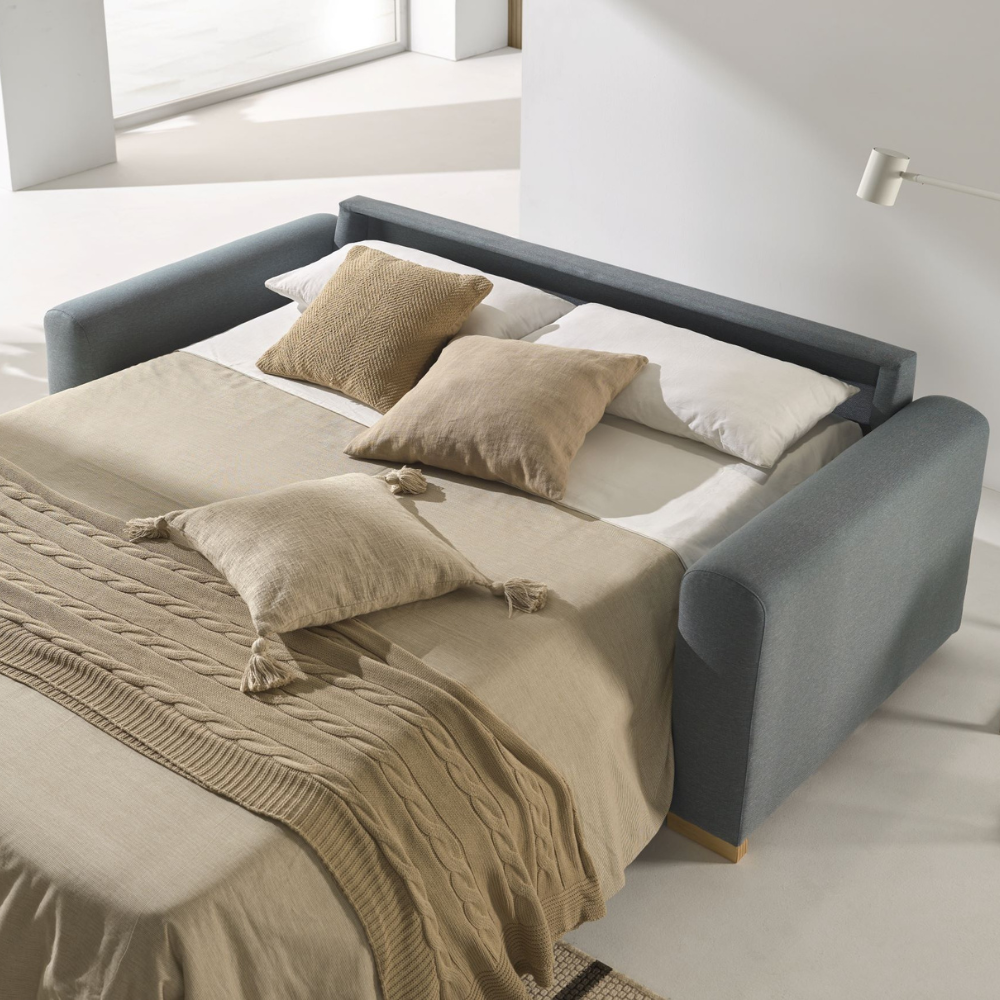Sofá cama modelo FARO con sistema de apertura italiano