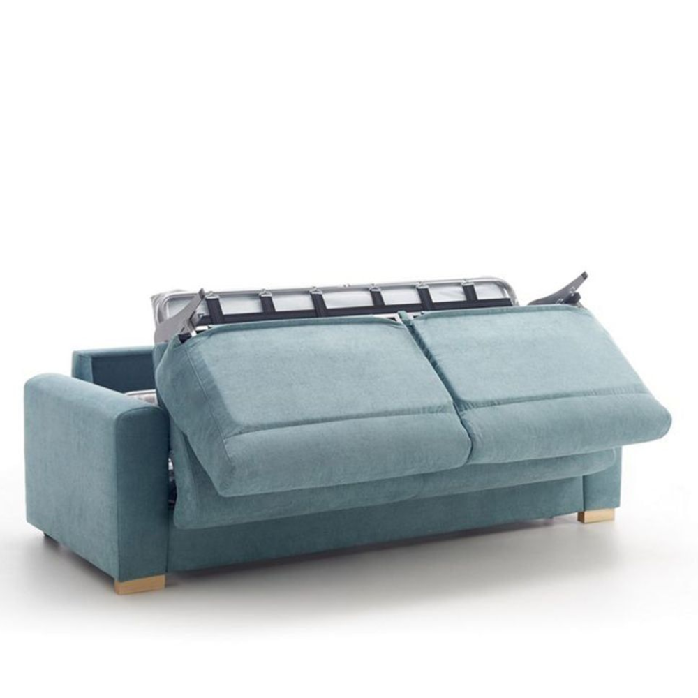 Sofá cama modelo FARO con sistema de apertura italiano
