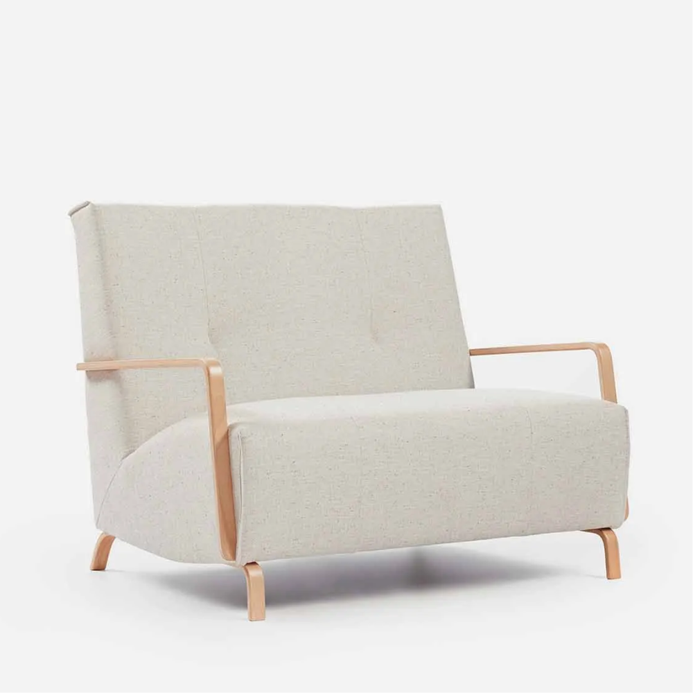 Sofá de 2 plazas de diseño nórdico modelo KOYO