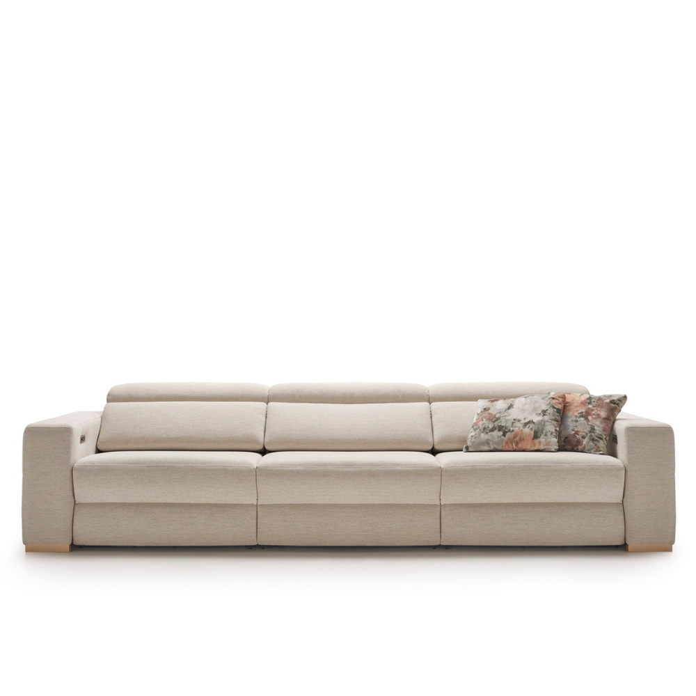 Sofá de diseño con tres asientos relax modelo STING