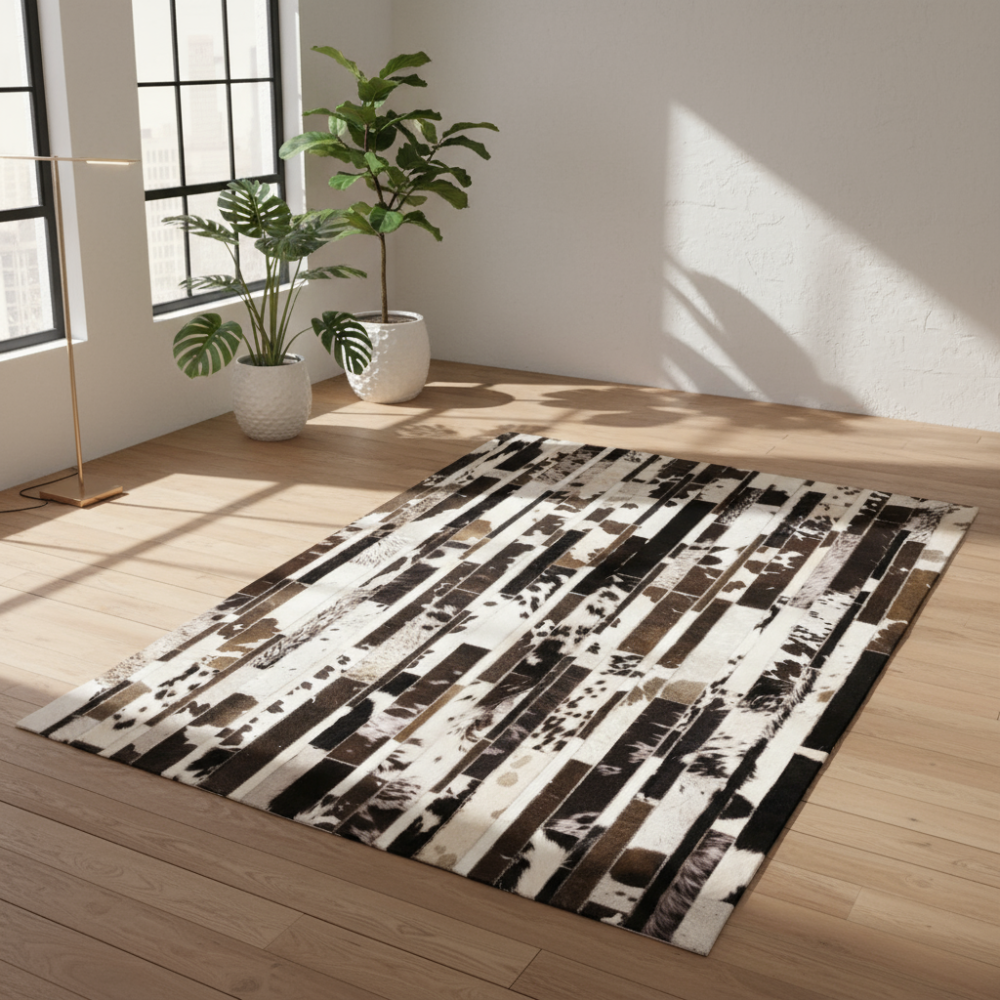 Alfombra de piel Stripes