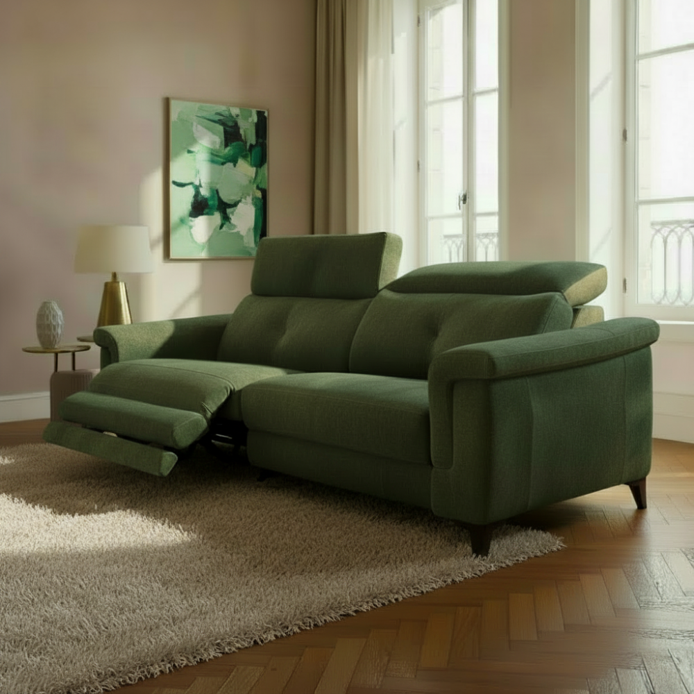 Sofa Relax modelo VICTORIA Tapizado Aquaclean