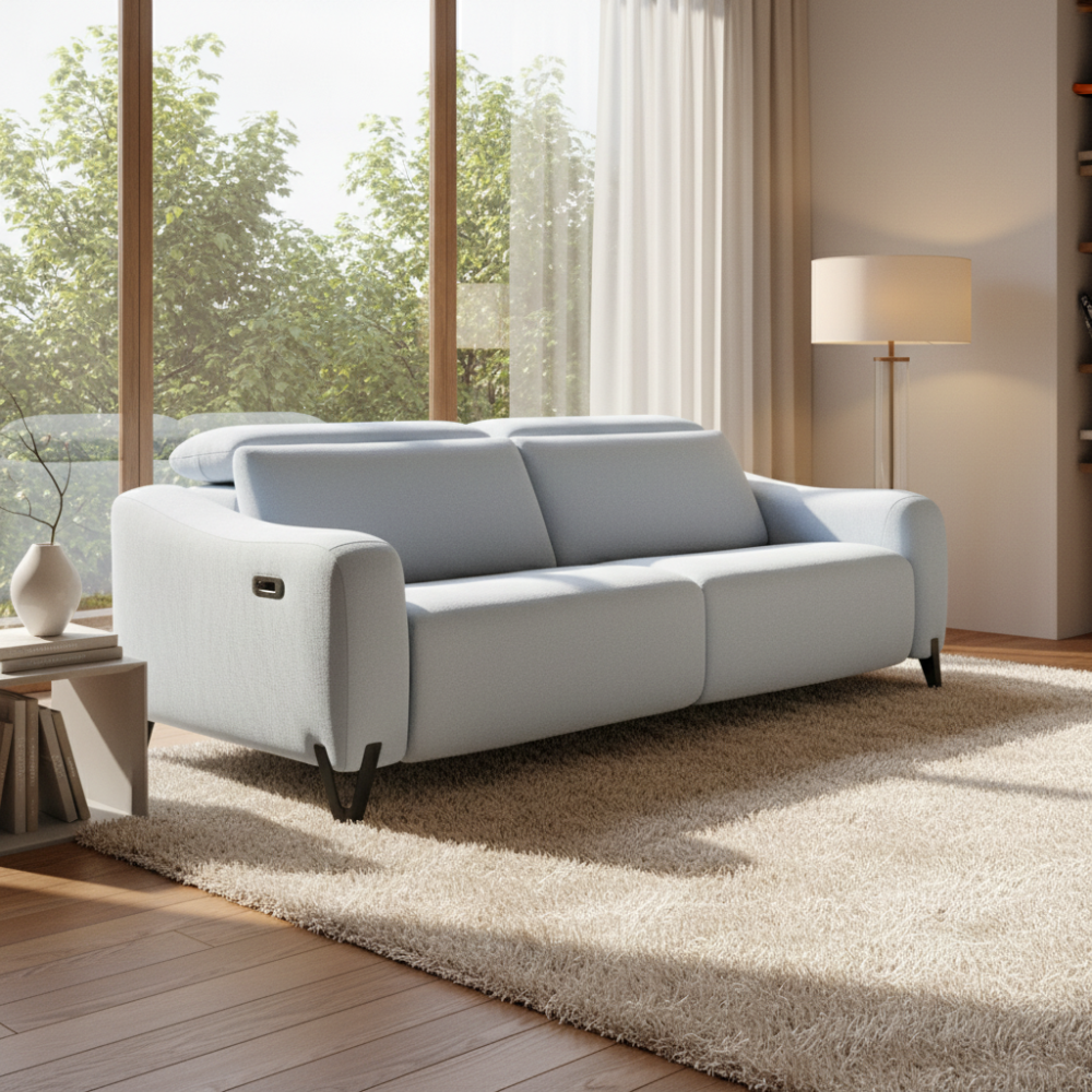 Sofá Relax modelo VIVALDI tapizado Aquaclean