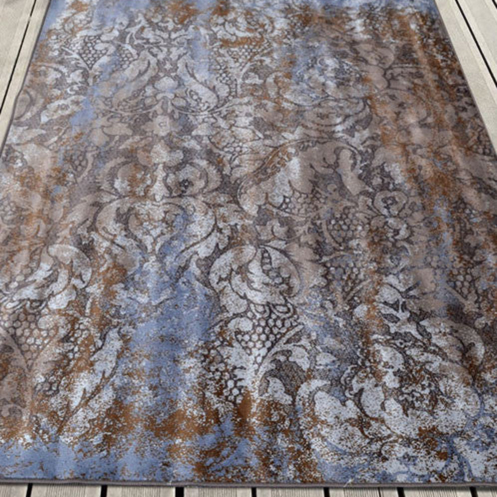 Alfombra de viscosa acabado vintage modelo TROIA