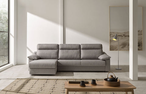 Sofá cama con chaiselongue modelo BERTON  color promo EXPRESS