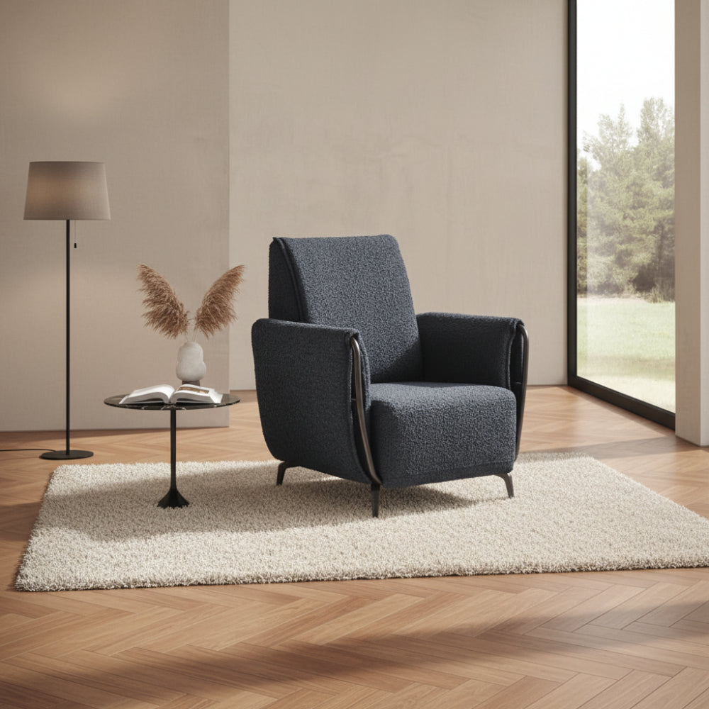 Butaca de diseño italiano modelo BUCLE