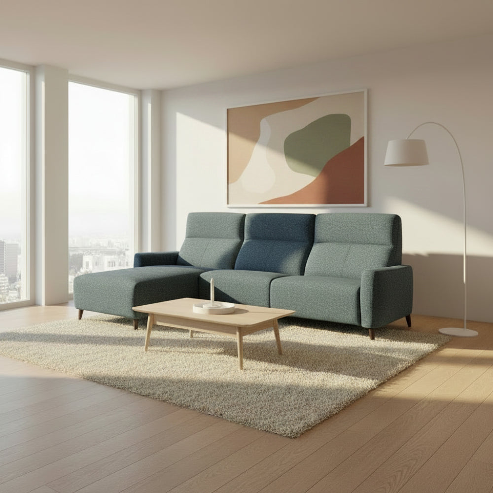 Chaiselongue de diseño modelo CAPRICE con opción asientos relax.
