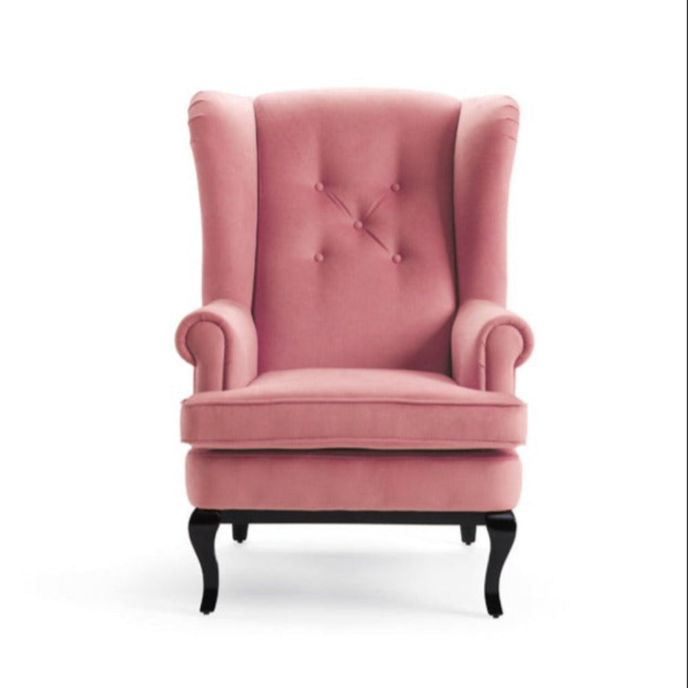 Sillón orejero modelo DANUBIO con opción de pouf