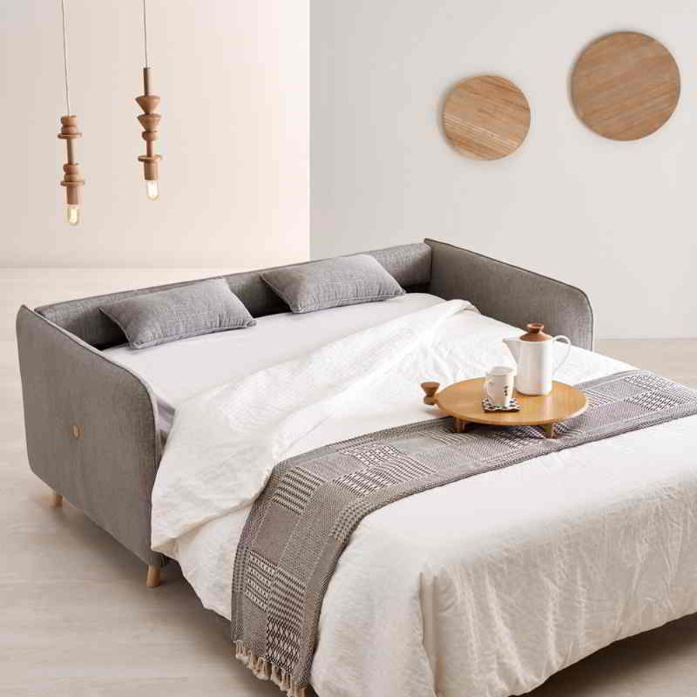 Sofá cama modelo HELSINKI con sistema de apertura italiana