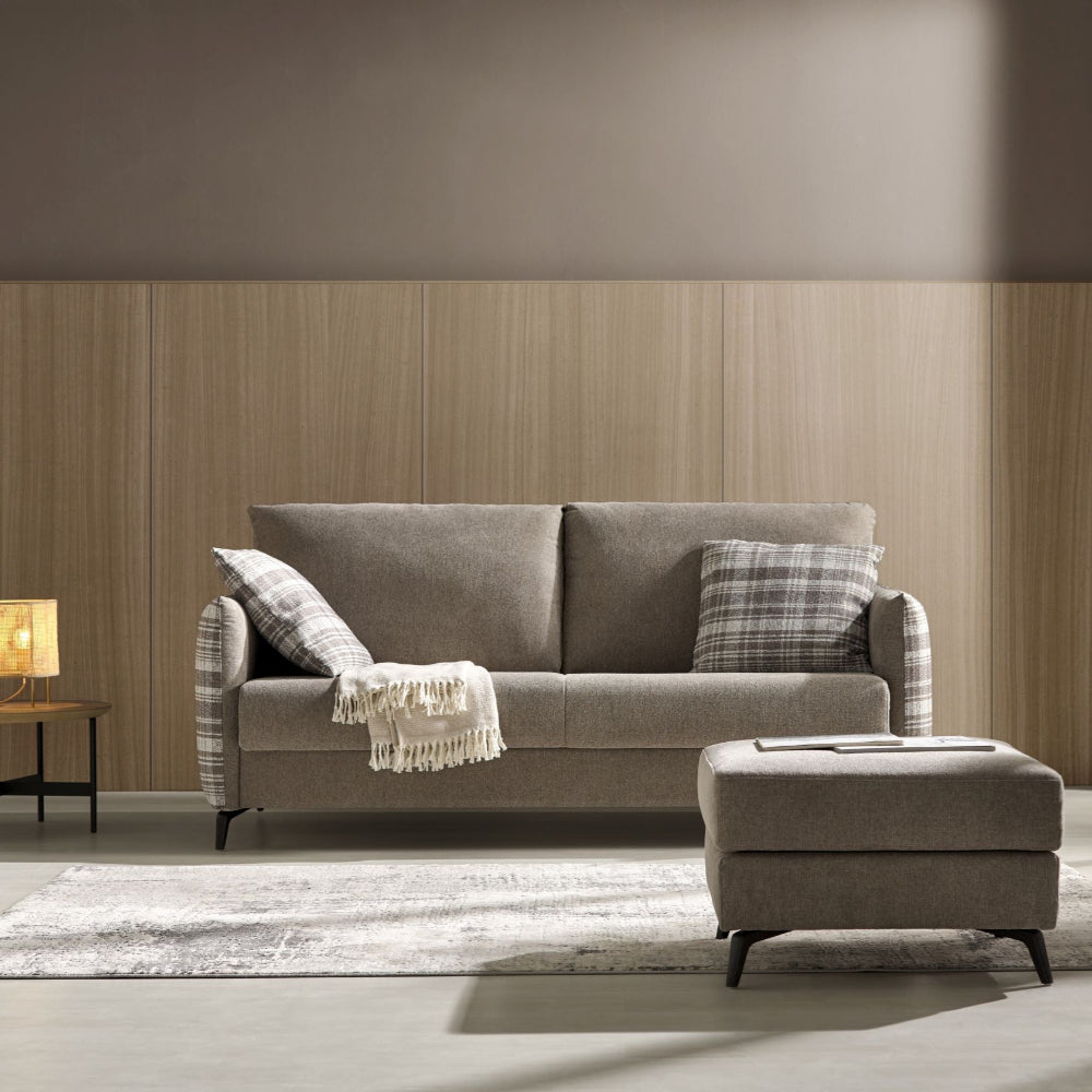 Sofá con cama modelo MINIMAL con sistema de apertura Italiano