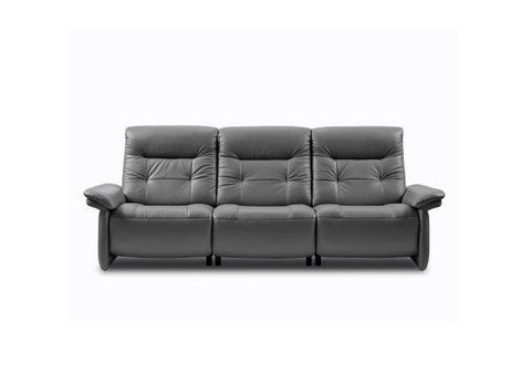 Sofa STRESSLESS modelo MARY con asientos motorizados en piel paloma