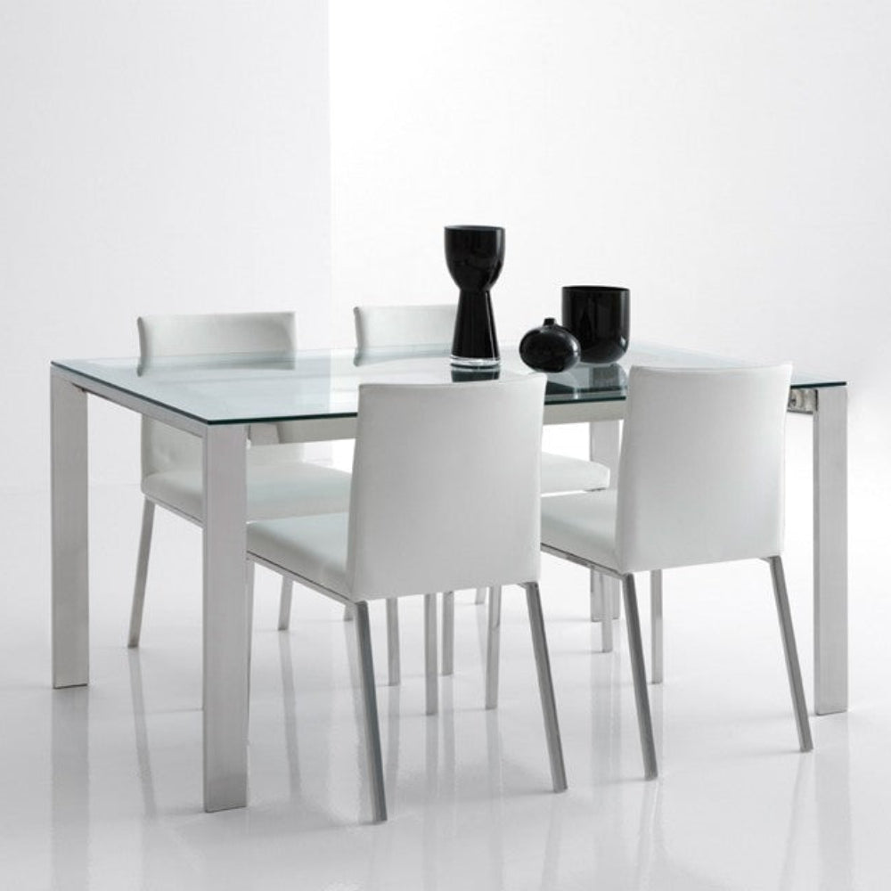 Mesa Comedor Extensible Acero vista 1 Sidivani