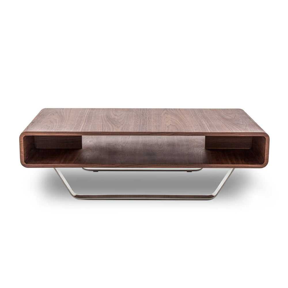 Mesa centro Chapada en Nogal Colección Elegance