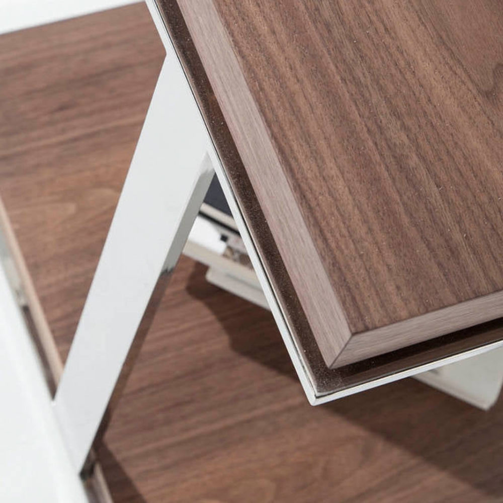 Mesa auxiliar Base Acero Colección Elegance