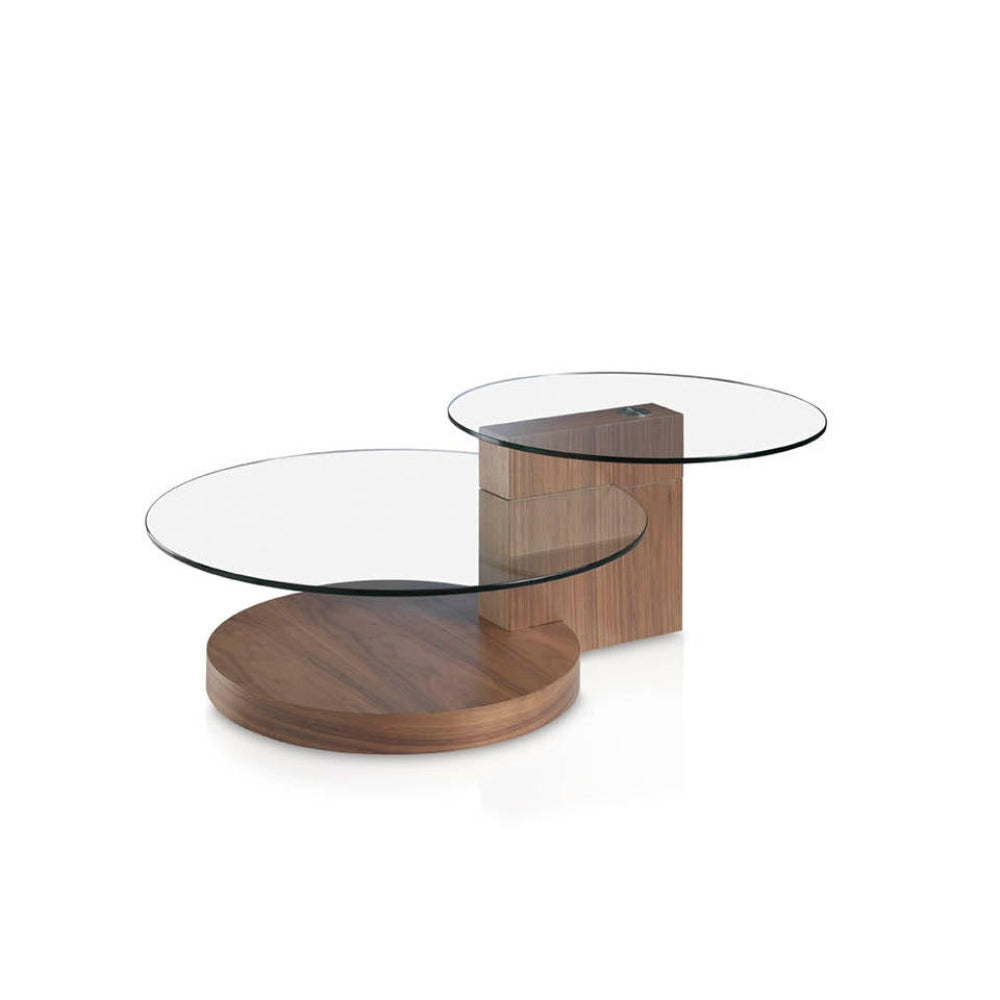Mesa centro Chapada Nogal Colección Elegance