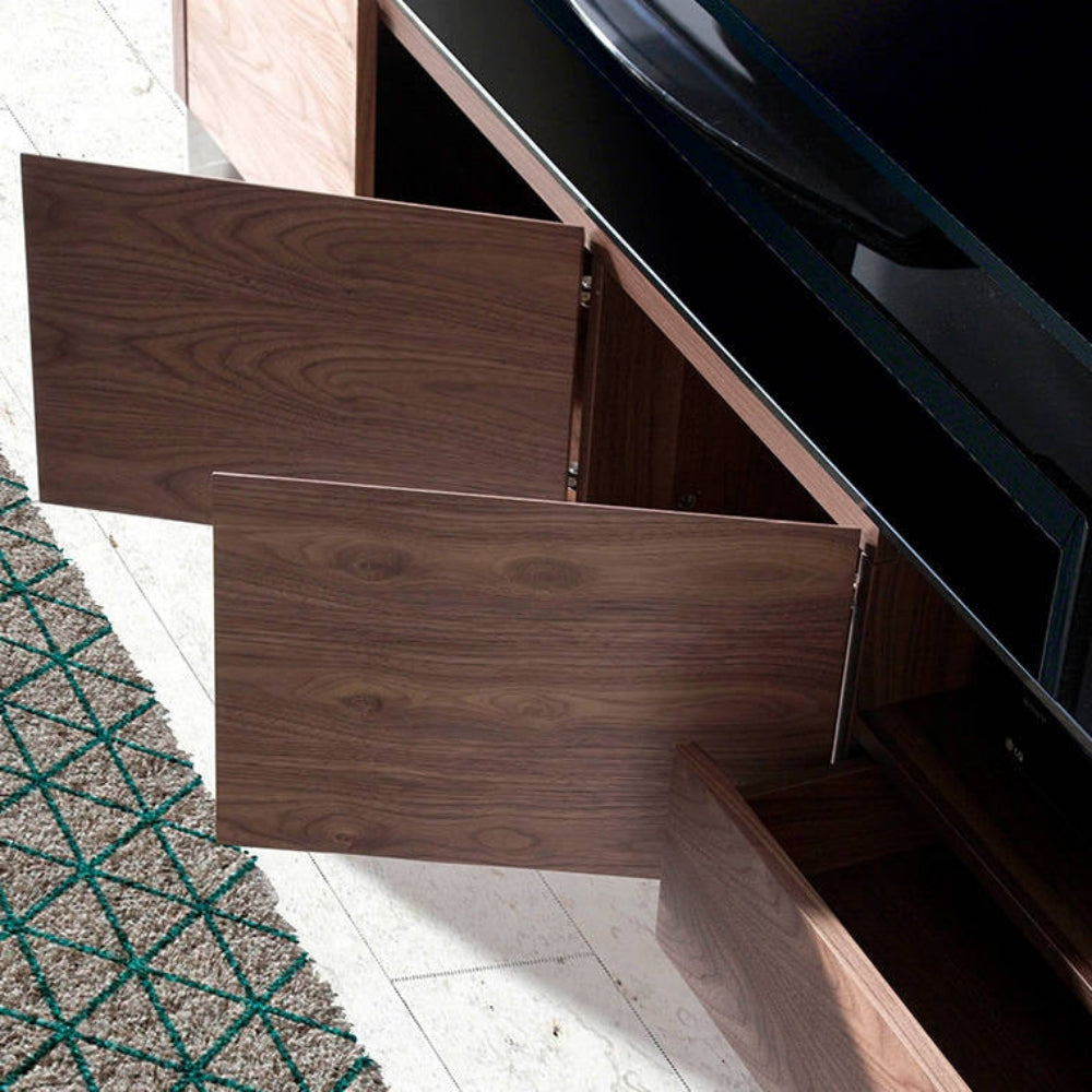 Mueble de TV con Cristal Colección Elegance