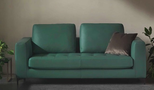 Sofá de diseño modelo PONZANO en Piel