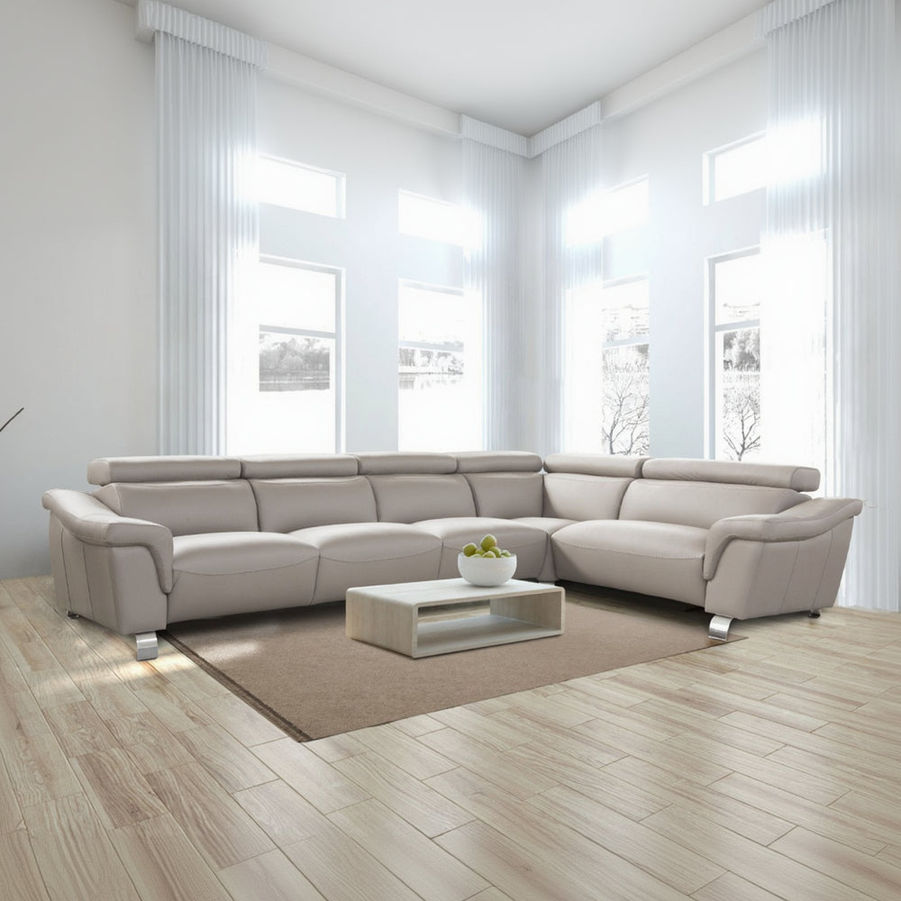 Rinconera modelo PADOVA con Relax en ambos extremos Tapizado Piel