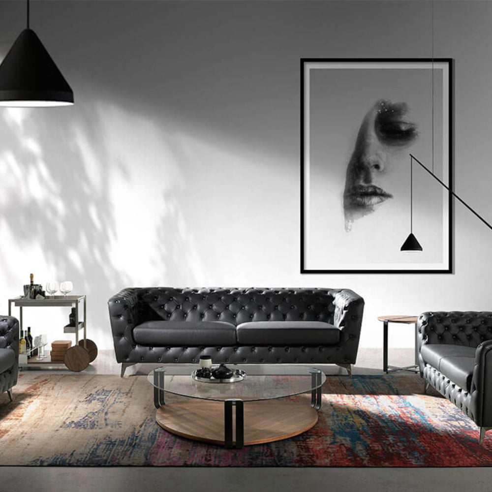 Mesa centro Triangular colección Elegance
