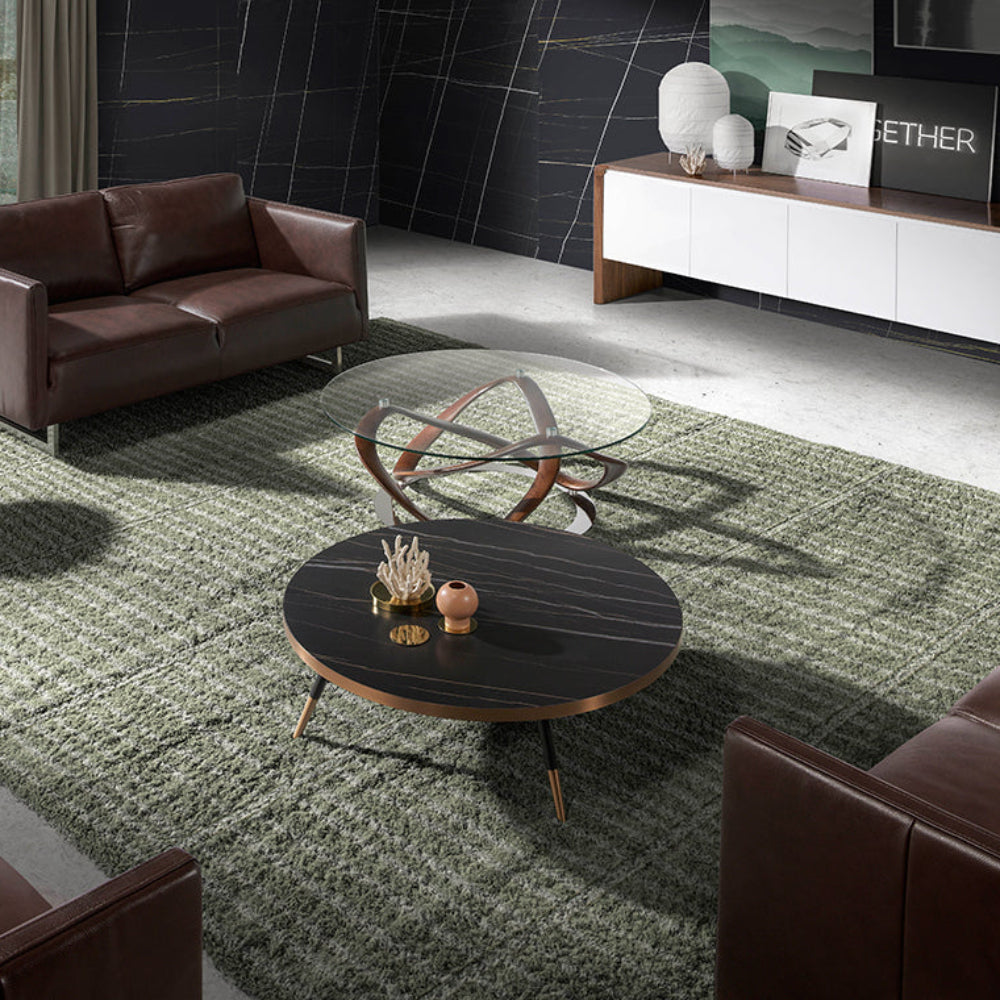 Mesa centro Tapa Circular Colección Elegance