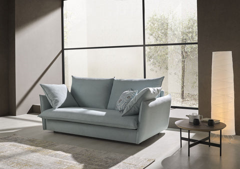 Sofá cama de diseño con sistema Italiano modelo SPIRIT