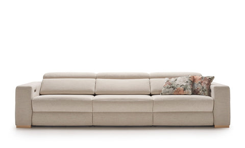 Sofá de diseño con tres asientos relax modelo STING