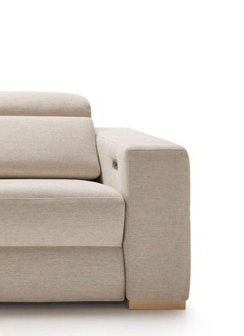 Sofá de diseño con tres asientos relax modelo STING