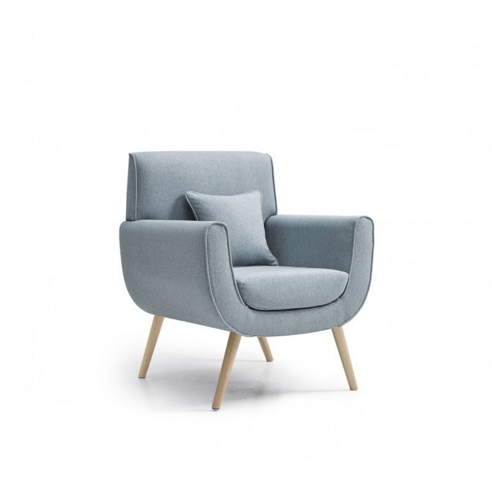 Sillón modelo BIMBA con vivo contrastado - tienda online sofás Madrid SIDIVANI 