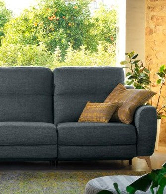 Sofa modelo MISSURI de 3 asientos relax motorizados