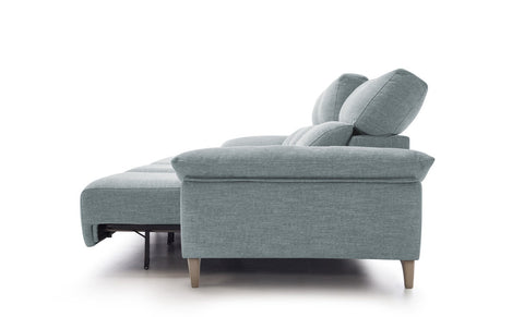 Sofa de diseño con asientos deslizantes carro modelo DAWG