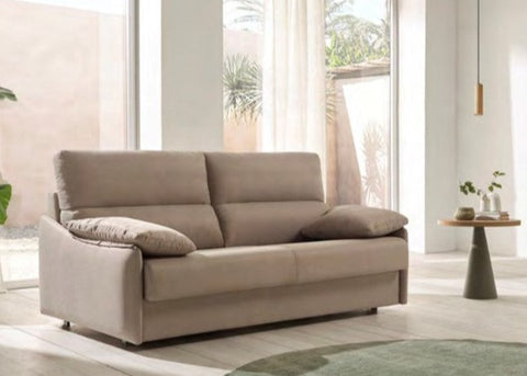 Sofá cama modelo LAGOS con sistema Italiano color promo EXPRES
