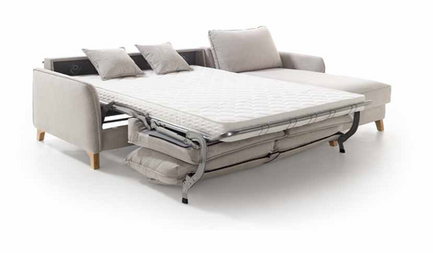 Chaiselongue cama de diseño nórdico modelo LITCHY