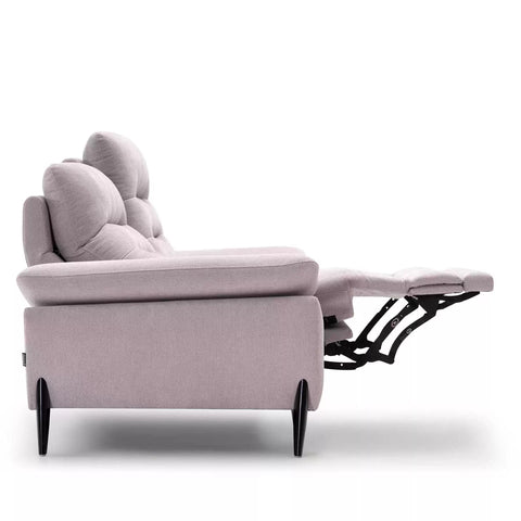 Sofá de diseño y fondo reducido modelo MERY con asientos relax