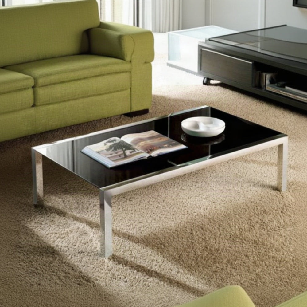 Mesa de centro modelo 4300 de acero inoxidable Sidivani