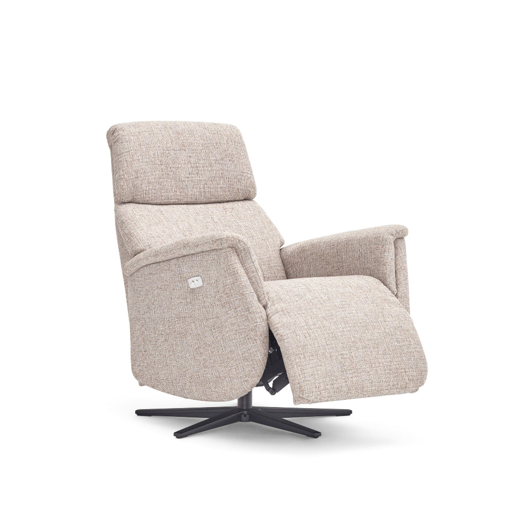 Sillón giratorio relax motorizado modelo EVANS