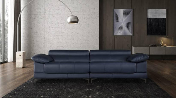 Sofá deslizante de diseño modelo KARLA en piel luxe