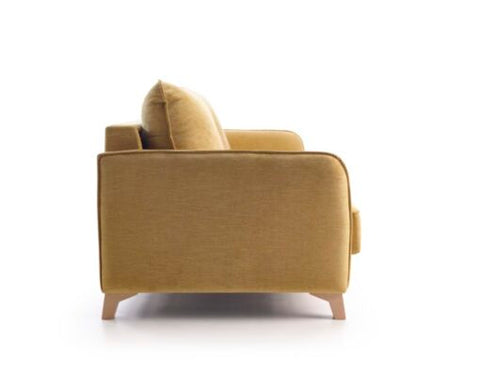 Sofá cama italiano de estilo nórdico modelo  LITCHY con apertura italiana