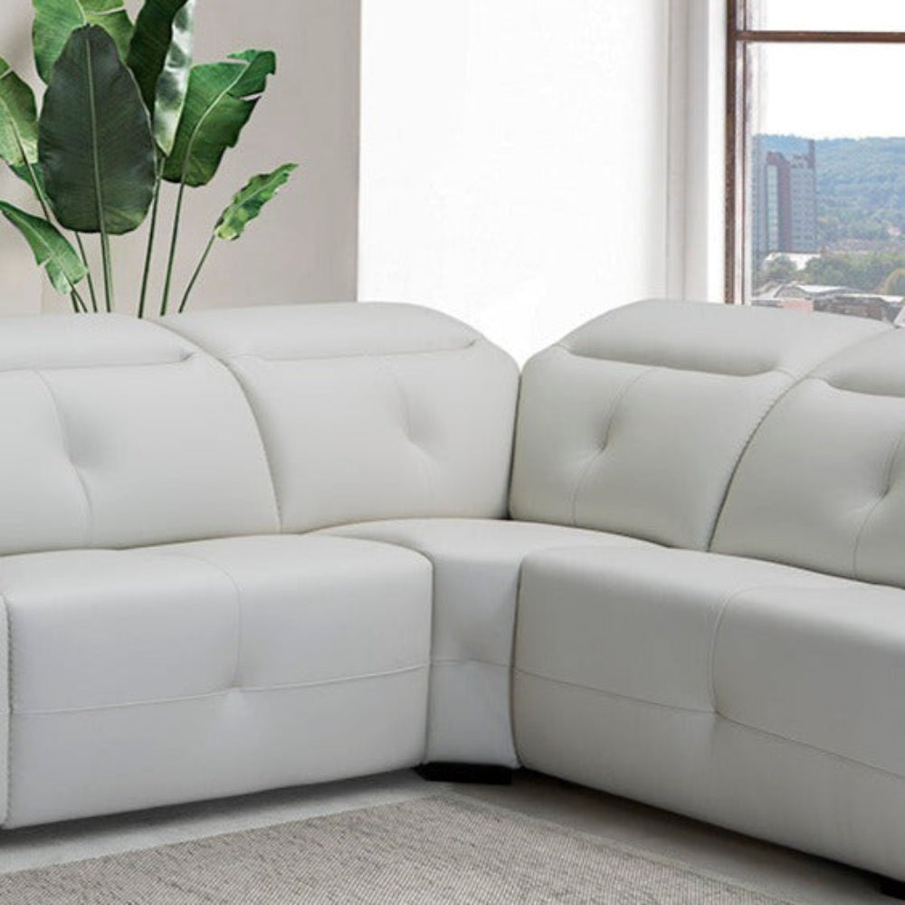 Rinconera modelo TRESOR con 2 asientos relax Tapizado en Piel